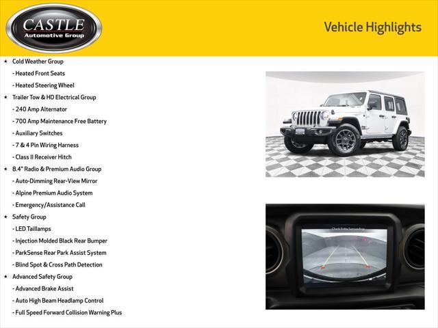 used 2021 Jeep Wrangler Unlimited car, priced at $30,677