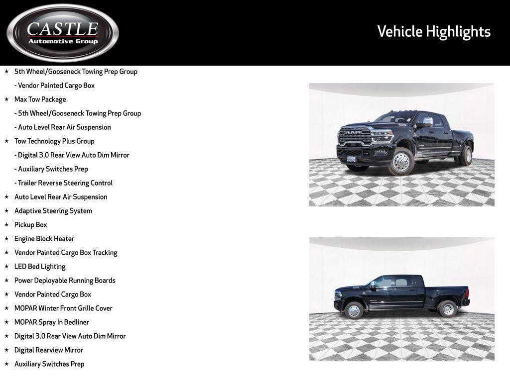 new 2026 Ram 3500 car, priced at $101,820