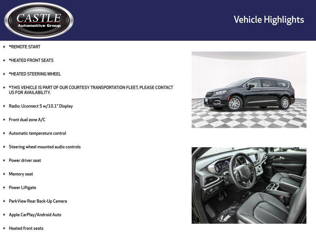 new 2025 Chrysler Pacifica car, priced at $33,145