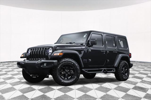 used 2021 Jeep Wrangler car, priced at $32,920