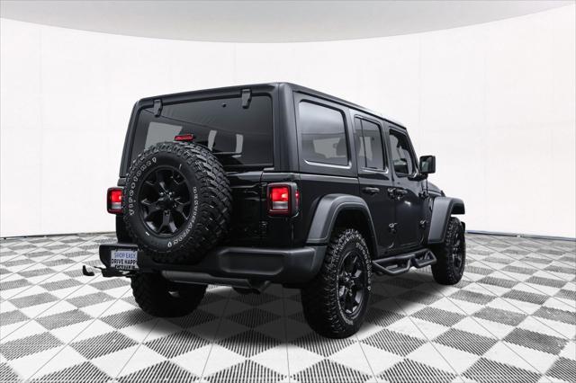 used 2021 Jeep Wrangler car, priced at $32,920