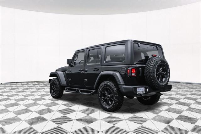 used 2021 Jeep Wrangler car, priced at $32,920