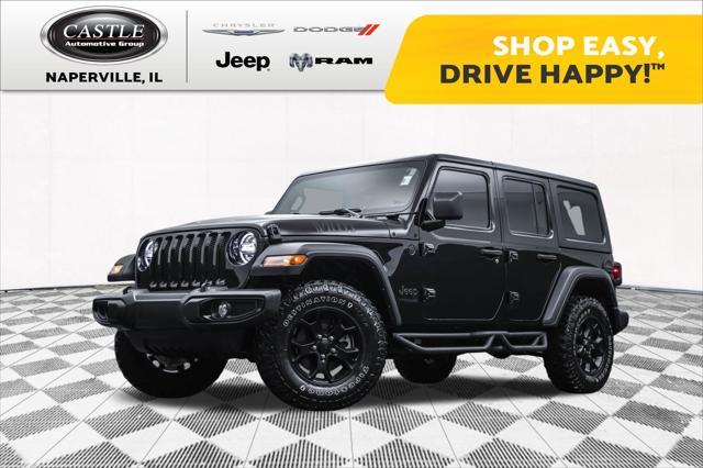 used 2021 Jeep Wrangler car, priced at $32,920