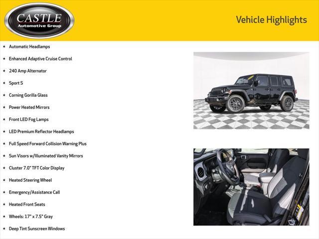 new 2024 Jeep Wrangler car, priced at $43,431