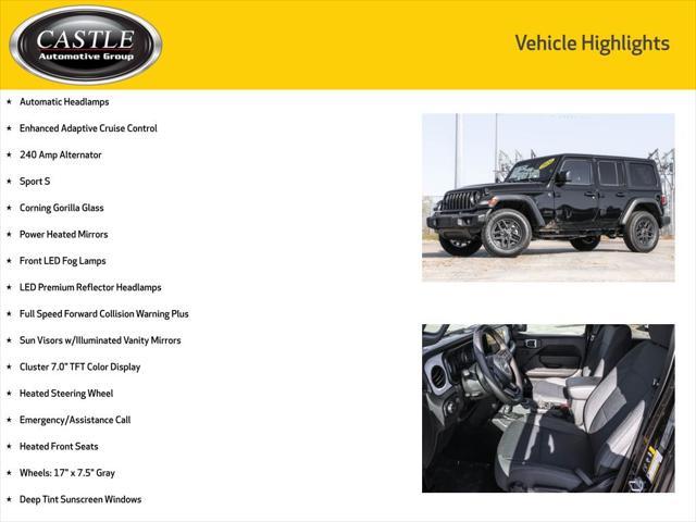 new 2024 Jeep Wrangler car, priced at $43,637