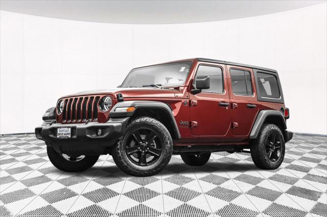 used 2021 Jeep Wrangler Unlimited car, priced at $28,777