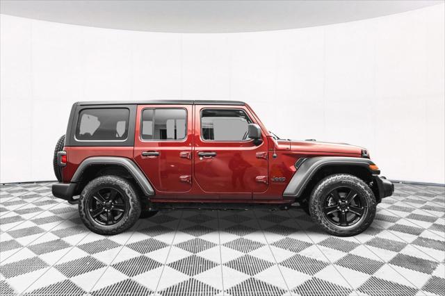 used 2021 Jeep Wrangler Unlimited car, priced at $28,777