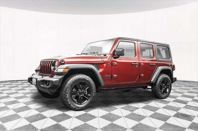 used 2021 Jeep Wrangler Unlimited car, priced at $28,777