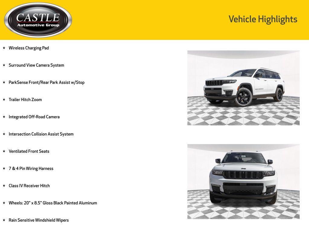 new 2025 Jeep Grand Cherokee L car, priced at $49,690