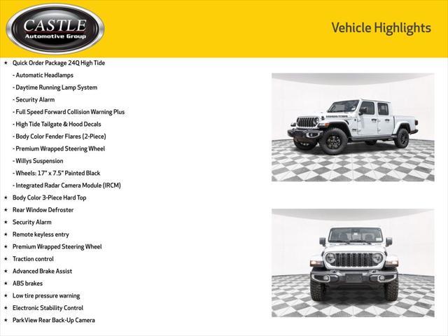 new 2025 Jeep Gladiator car, priced at $43,732
