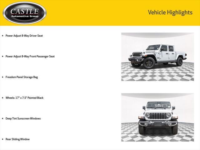 new 2025 Jeep Gladiator car, priced at $43,732