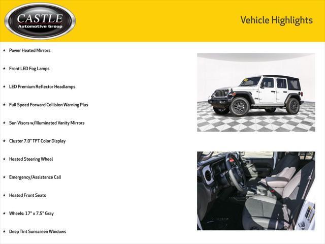 new 2024 Jeep Wrangler car, priced at $40,203