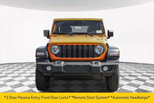 new 2025 Jeep Wrangler car, priced at $44,160