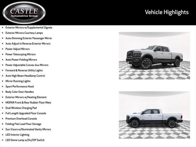 new 2025 Ram 2500 car, priced at $67,000
