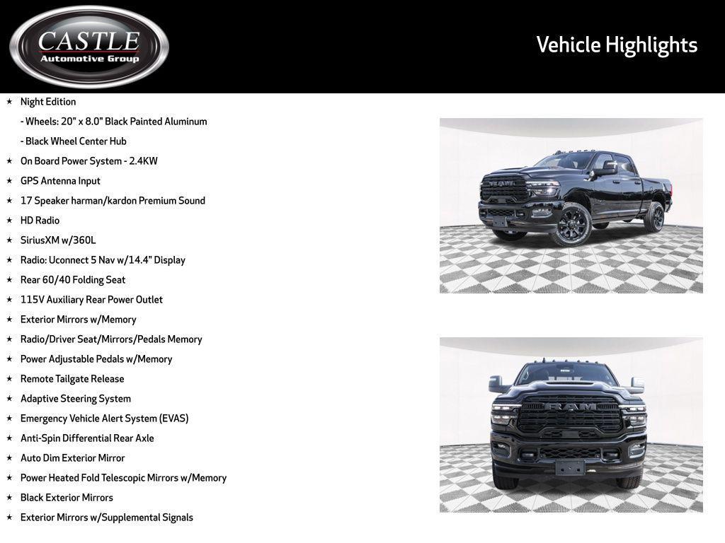new 2026 Ram 2500 car, priced at $71,148
