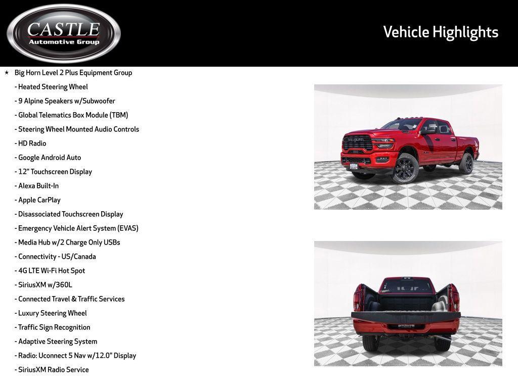 new 2026 Ram 2500 car, priced at $61,404