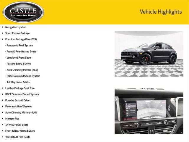 used 2021 Porsche Macan car, priced at $59,977