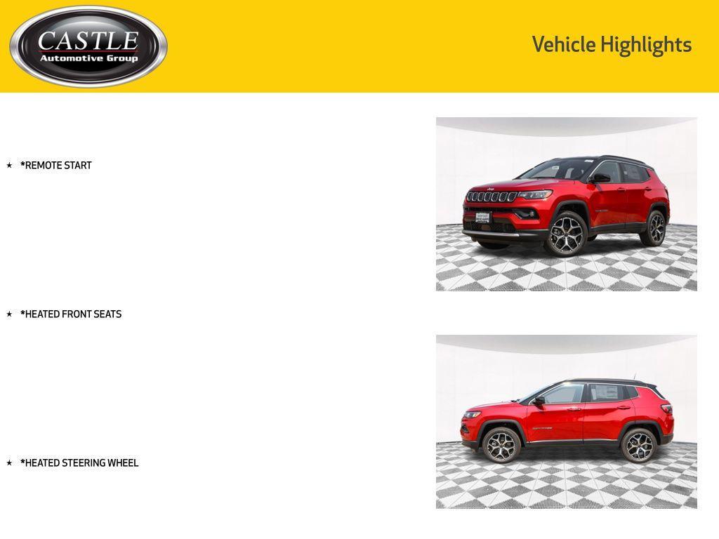 new 2025 Jeep Compass car, priced at $27,474