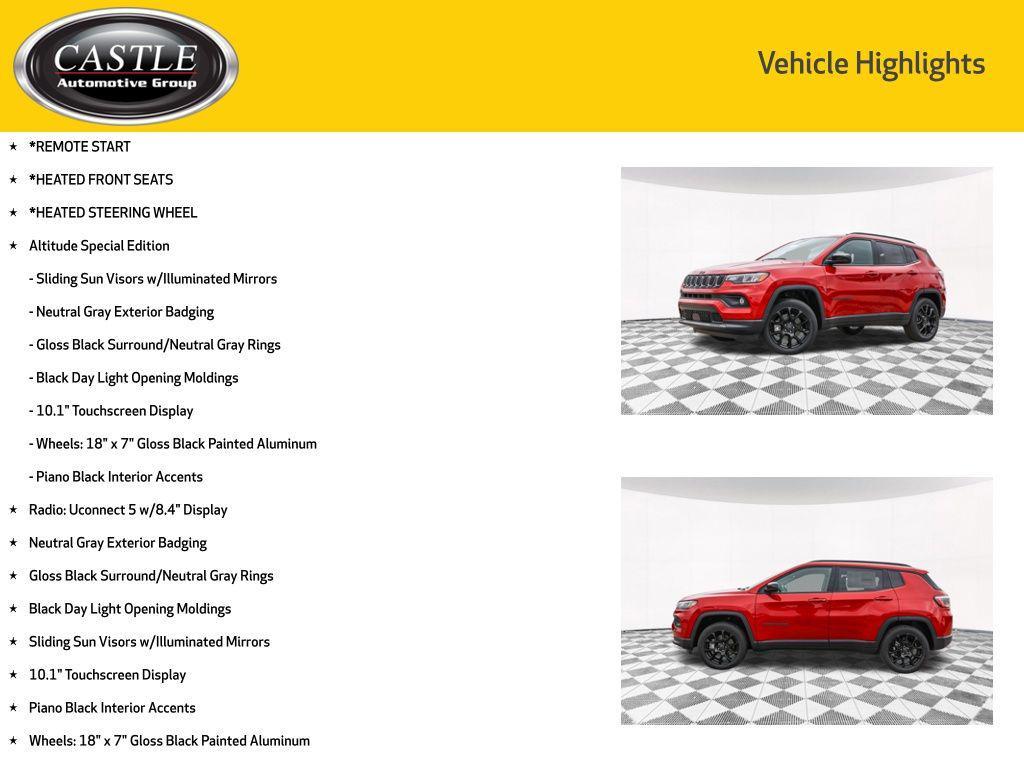 new 2025 Jeep Compass car, priced at $27,558