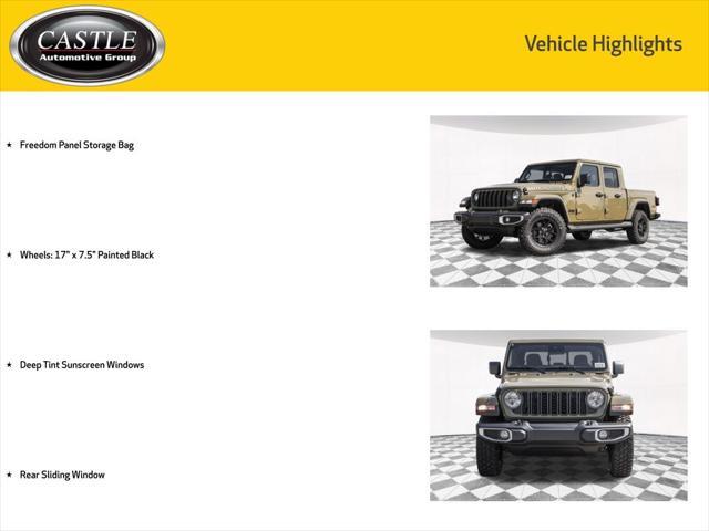 new 2025 Jeep Gladiator car, priced at $42,327