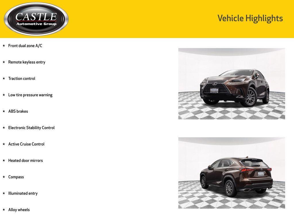 used 2019 Lexus NX 300 car, priced at $27,977