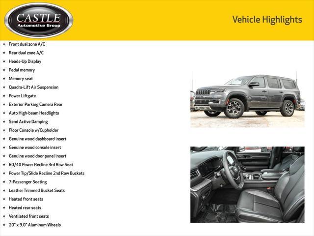 used 2023 Jeep Wagoneer car, priced at $61,677