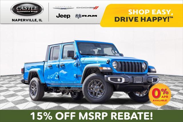 new 2024 Jeep Gladiator car, priced at $41,312