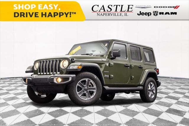 used 2021 Jeep Wrangler Unlimited car, priced at $34,477