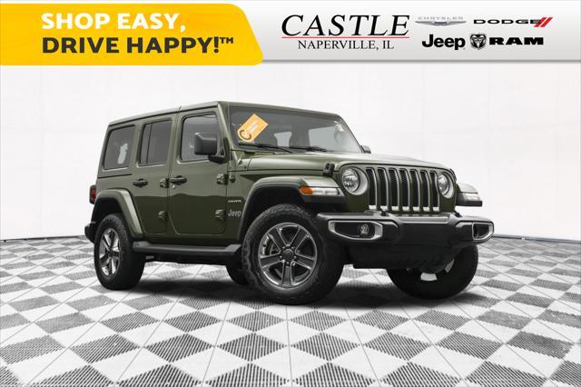 used 2021 Jeep Wrangler Unlimited car, priced at $34,977