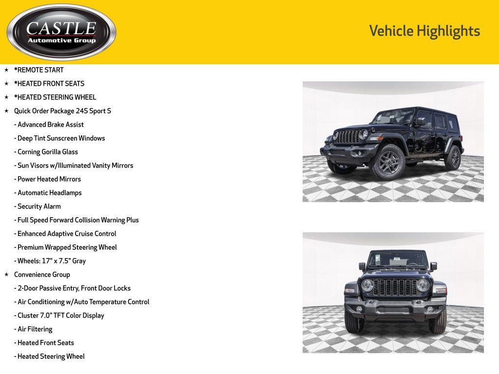 new 2025 Jeep Wrangler car, priced at $44,009