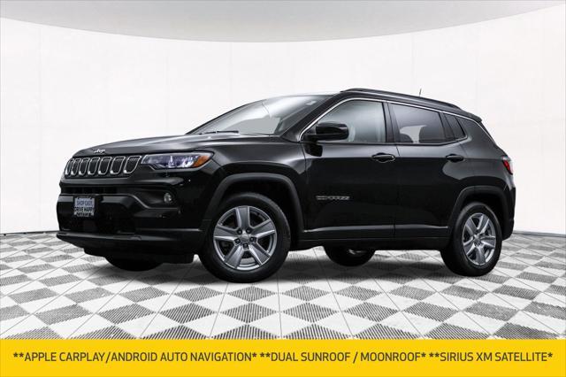 used 2022 Jeep Compass car, priced at $22,677