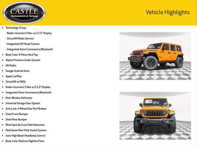 new 2025 Jeep Wrangler car, priced at $63,545