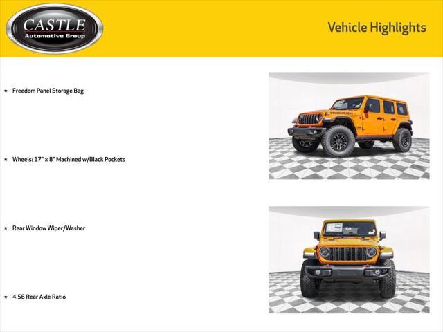 new 2025 Jeep Wrangler car, priced at $63,545