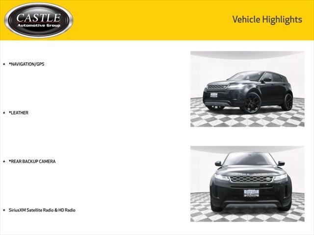 used 2020 Land Rover Range Rover Evoque car, priced at $24,277