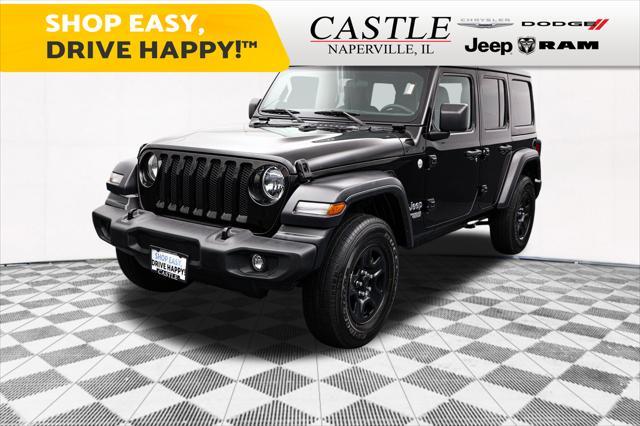 used 2018 Jeep Wrangler Unlimited car, priced at $27,477