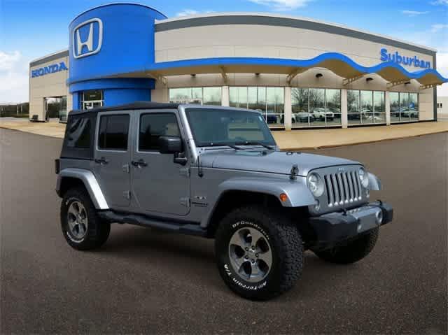 used 2017 Jeep Wrangler Unlimited car, priced at $20,498