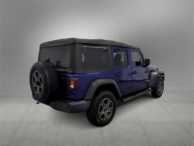 used 2018 Jeep Wrangler Unlimited car, priced at $21,850