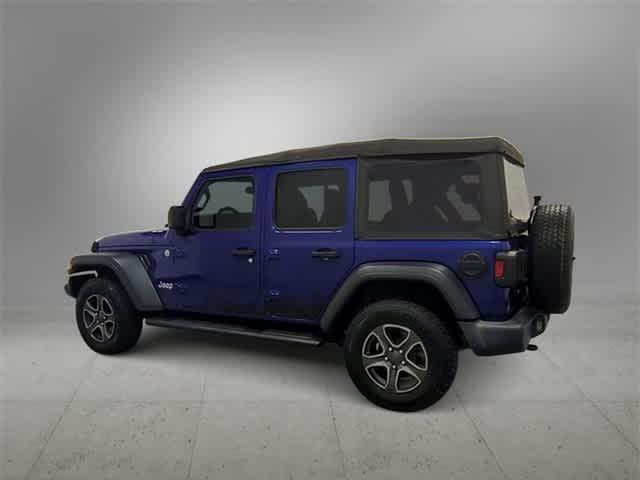 used 2018 Jeep Wrangler Unlimited car, priced at $21,850