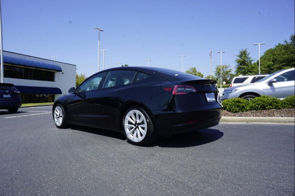 used 2022 Tesla Model 3 car, priced at $27,995