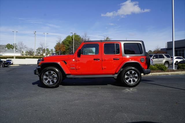 used 2020 Jeep Wrangler Unlimited car, priced at $29,995