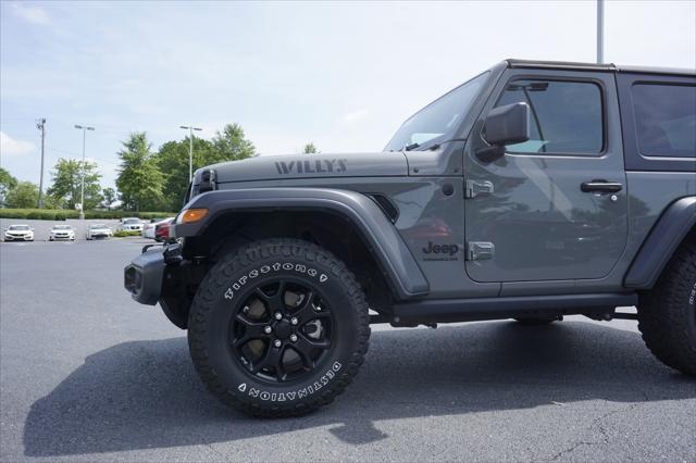 used 2022 Jeep Wrangler car, priced at $29,475