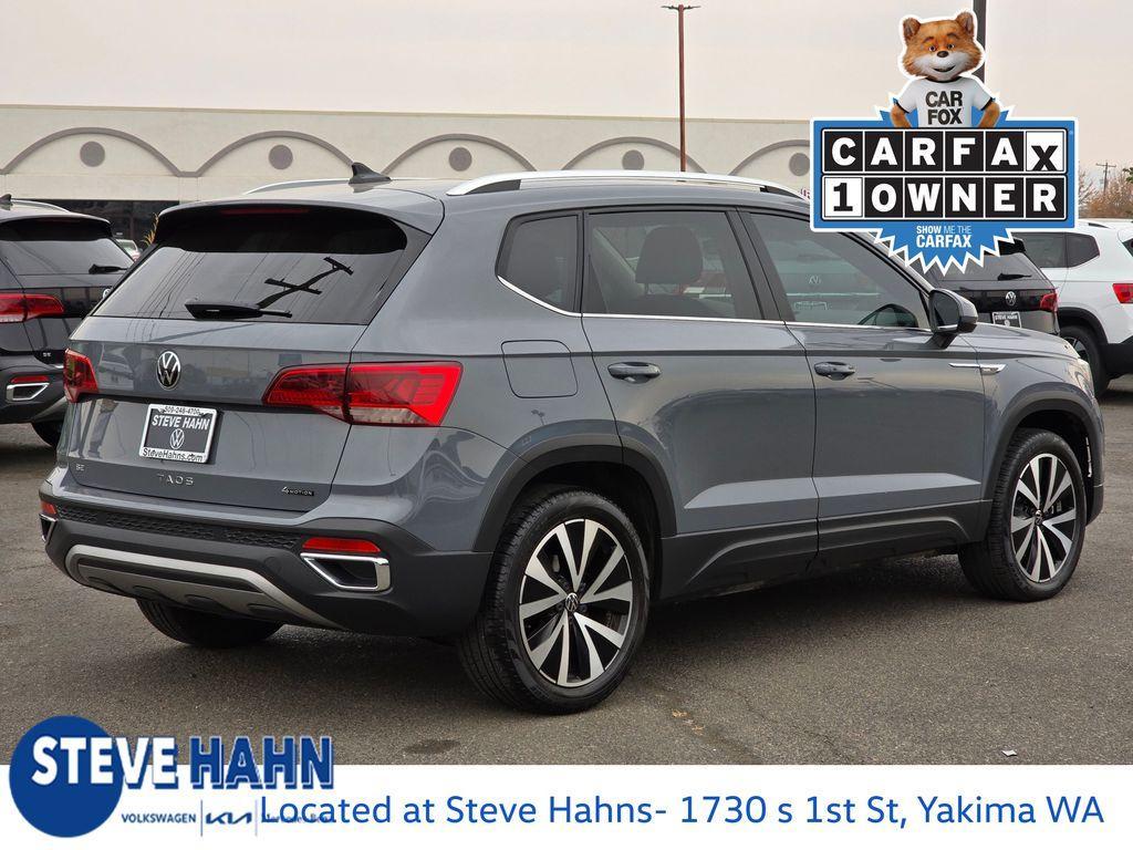 used 2023 Volkswagen Taos car, priced at $23,359