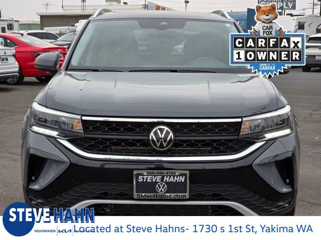 used 2023 Volkswagen Taos car, priced at $23,359