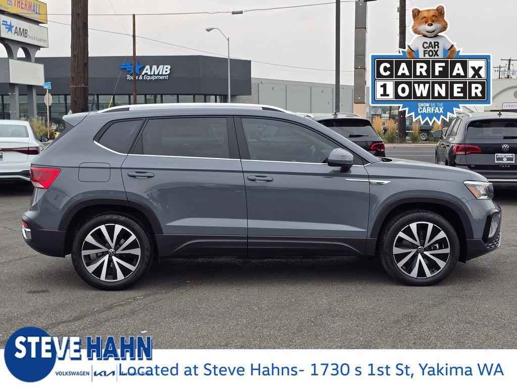 used 2023 Volkswagen Taos car, priced at $23,359