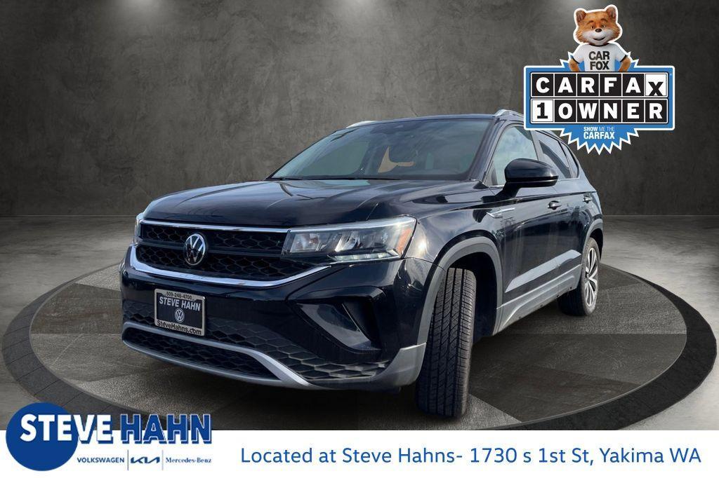 used 2023 Volkswagen Taos car, priced at $21,264