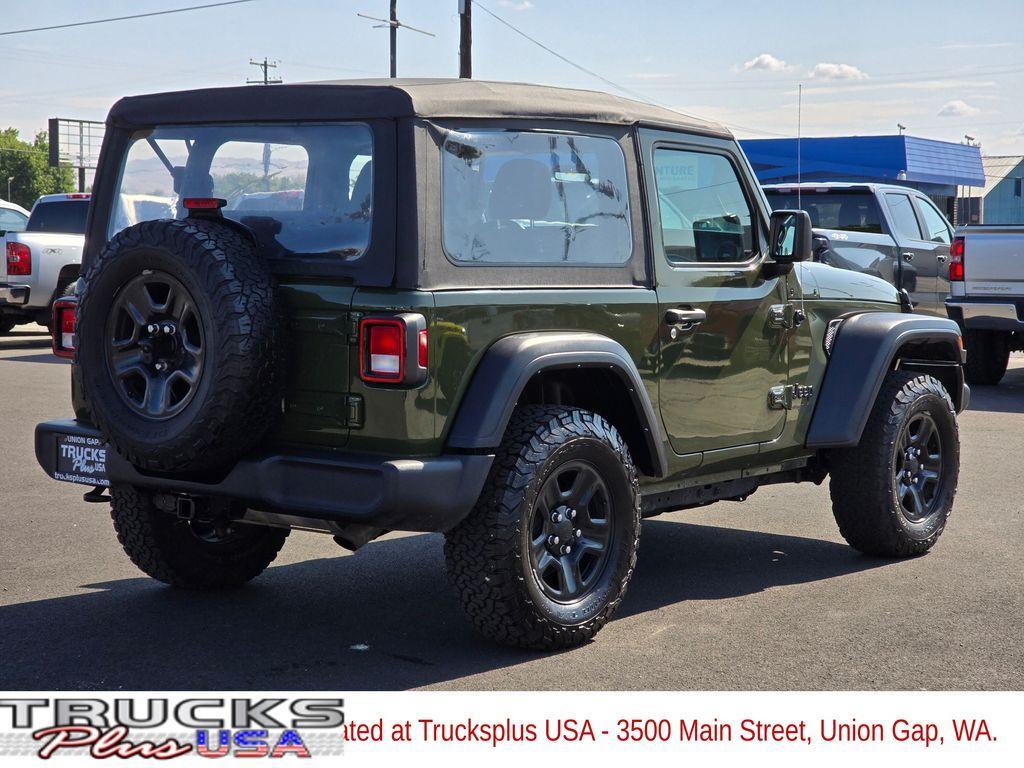 used 2021 Jeep Wrangler car, priced at $21,867