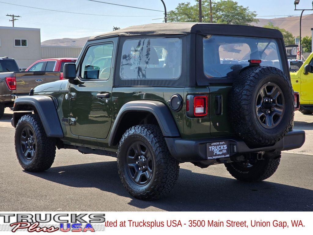 used 2021 Jeep Wrangler car, priced at $21,867