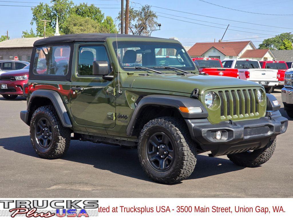 used 2021 Jeep Wrangler car, priced at $21,867