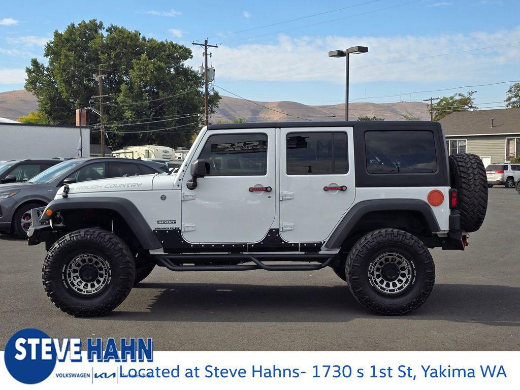 used 2018 Jeep Wrangler JK Unlimited car, priced at $19,855