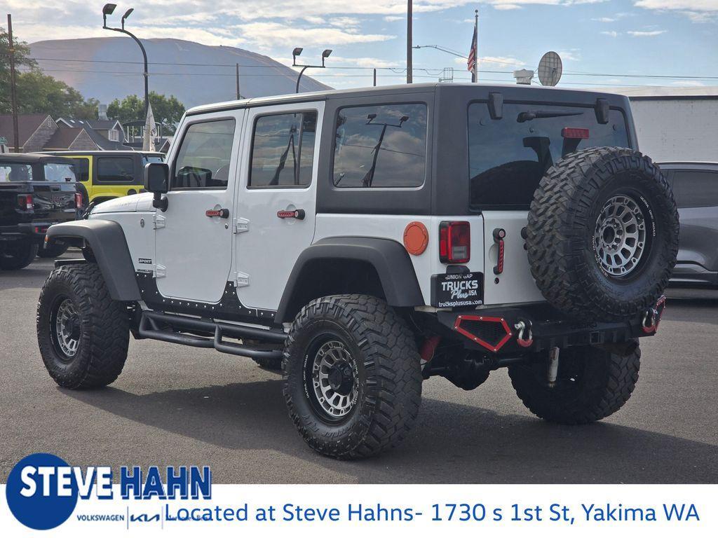 used 2018 Jeep Wrangler JK Unlimited car, priced at $19,855